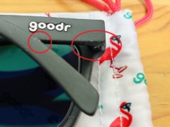 goodr手入れ失敗
